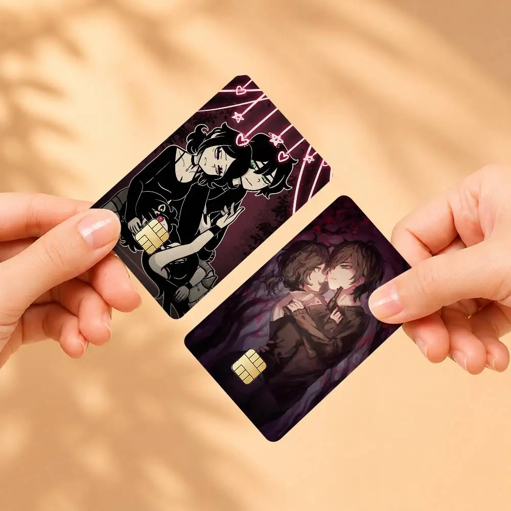 

TCOA-The Coffin Of A-Andy And Leyley Laser Sticker Film Tape Skin for Credit Card Debit Card Waterproof Stickers