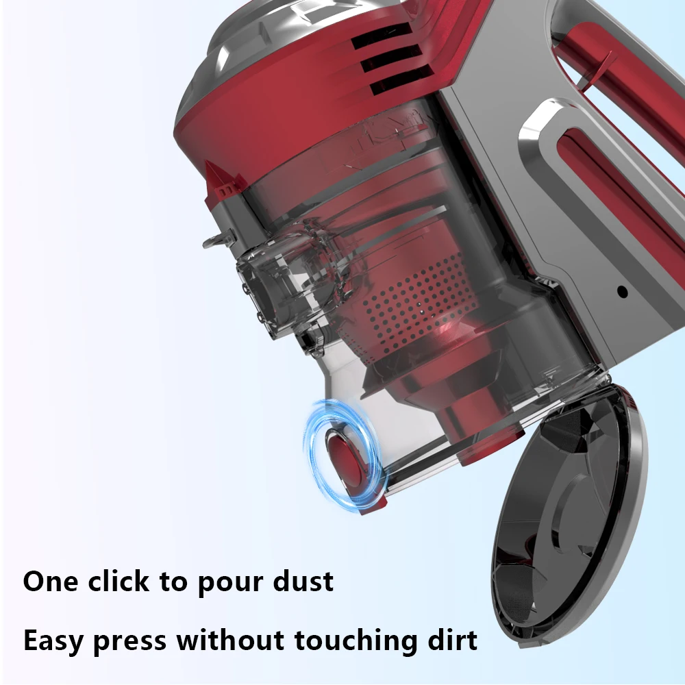 الجملة عالية السرعة قابلة للشحن مكنسة كهربائية جافة لاسلكية مع وظيفة الرطب محرك بدون فرش محمول للفنادق والسيارات