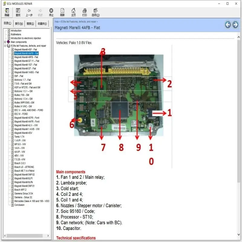 ECU Modules Repair Learn Injection Modules Electronics Pinout Immo Location Including Multimeters Transistor EEprom Car Repair