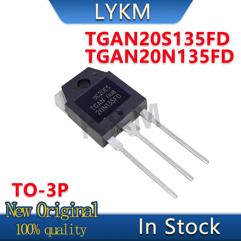 5/PCS New 20S135FD TGAN20S135FD 20N135FD TGAN20N135FD TO-3P 1350V 20A IGBT field effect tube In Stock