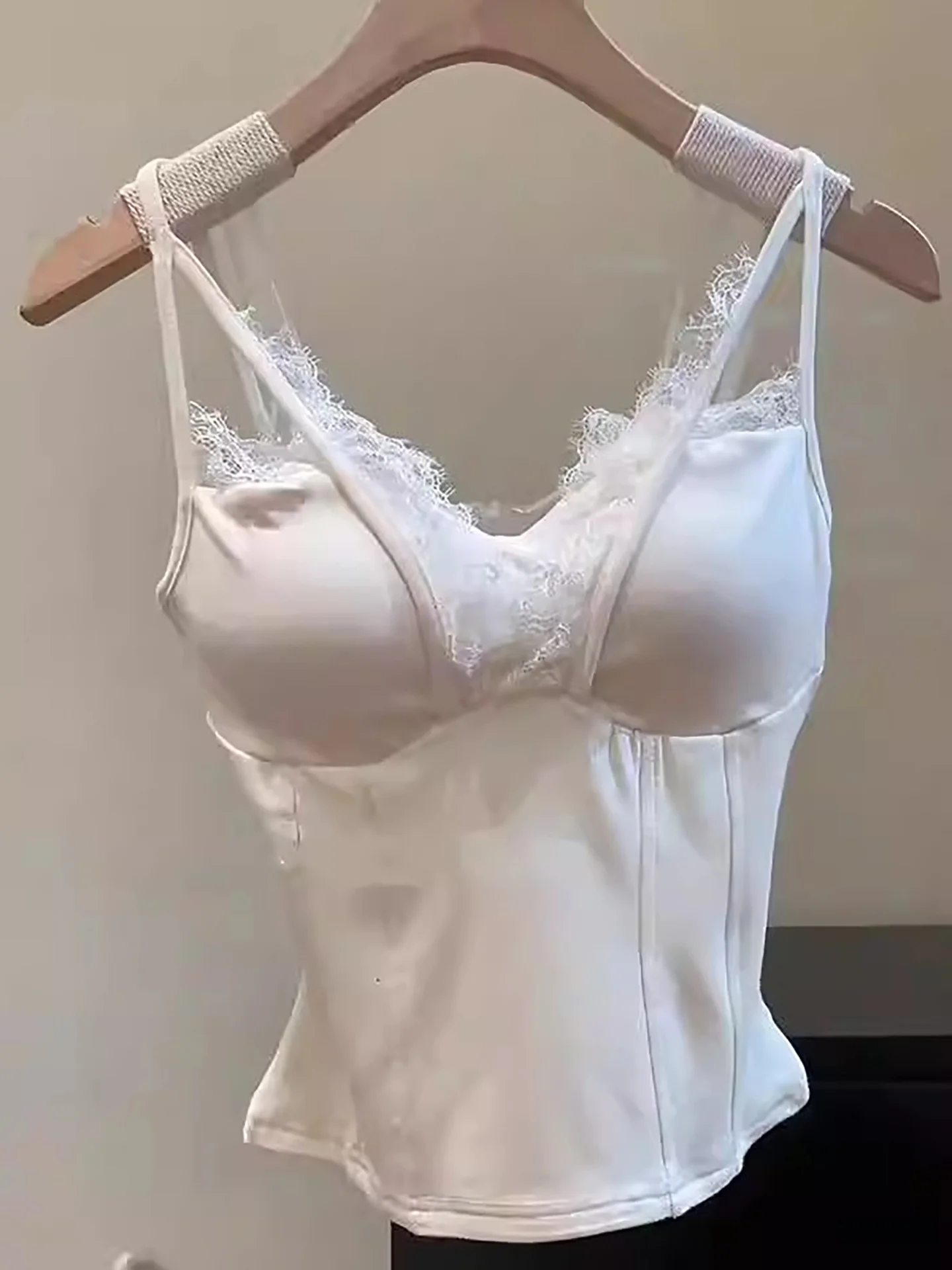 

Белый жилет с кружевной отделкой, женский зимний новый жилет Ladylike Slim Fit, универсальный топ для горячих девушек, корейский комплект Sle Faion