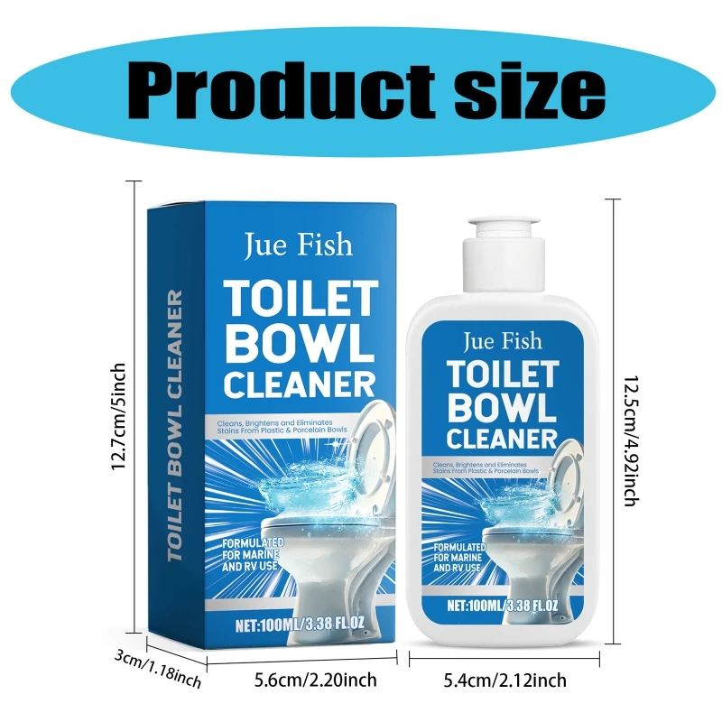 100ml Multifunctional Bathroom Toilet Cleaner Toilet Bowl Cleaner for Cleaning