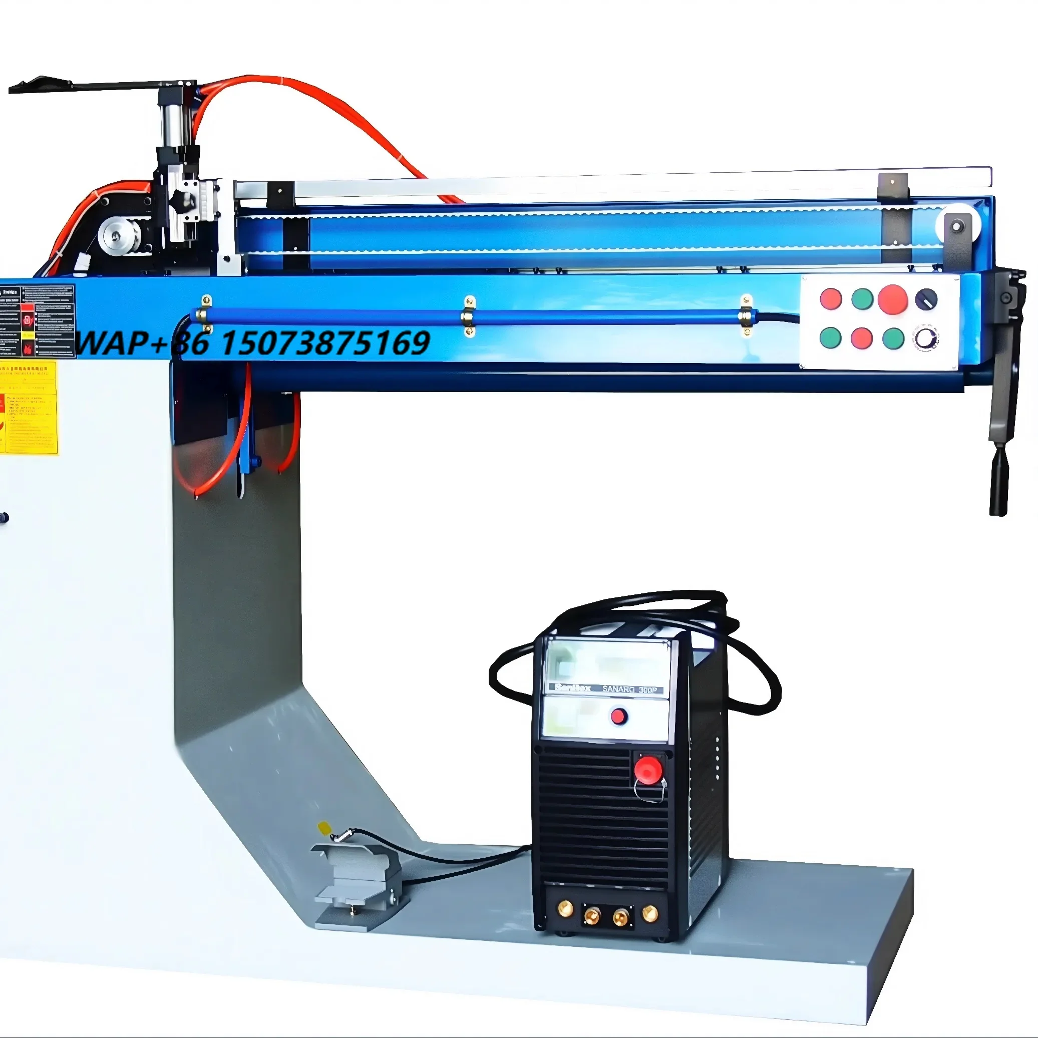 Zh Series Automatic Tig Argon Arc Plasma Straight Seam Welding Machine