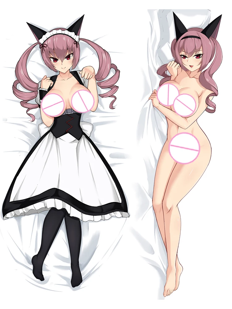 Dakimakura Anime Pillow Cover Faris NyanNyan Double Sided Print 2Way Cushion Bedding Gifts