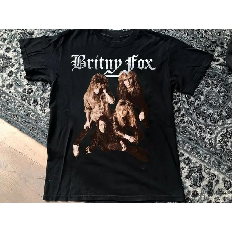 

Britny Fox Band Bite Down Hard T Shirt Cotton Full Size Al217