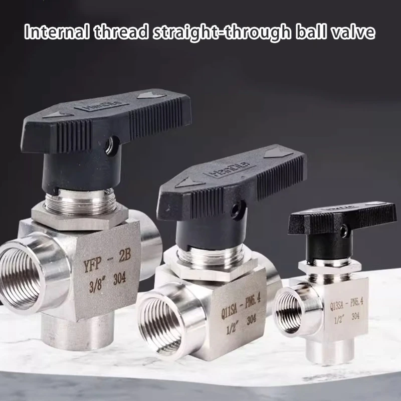 

Допуск высокого давления Шаровые краны с внутренней резьбой из нержавеющей стали Тройники Конфигурация Несколько вариантов D2RD