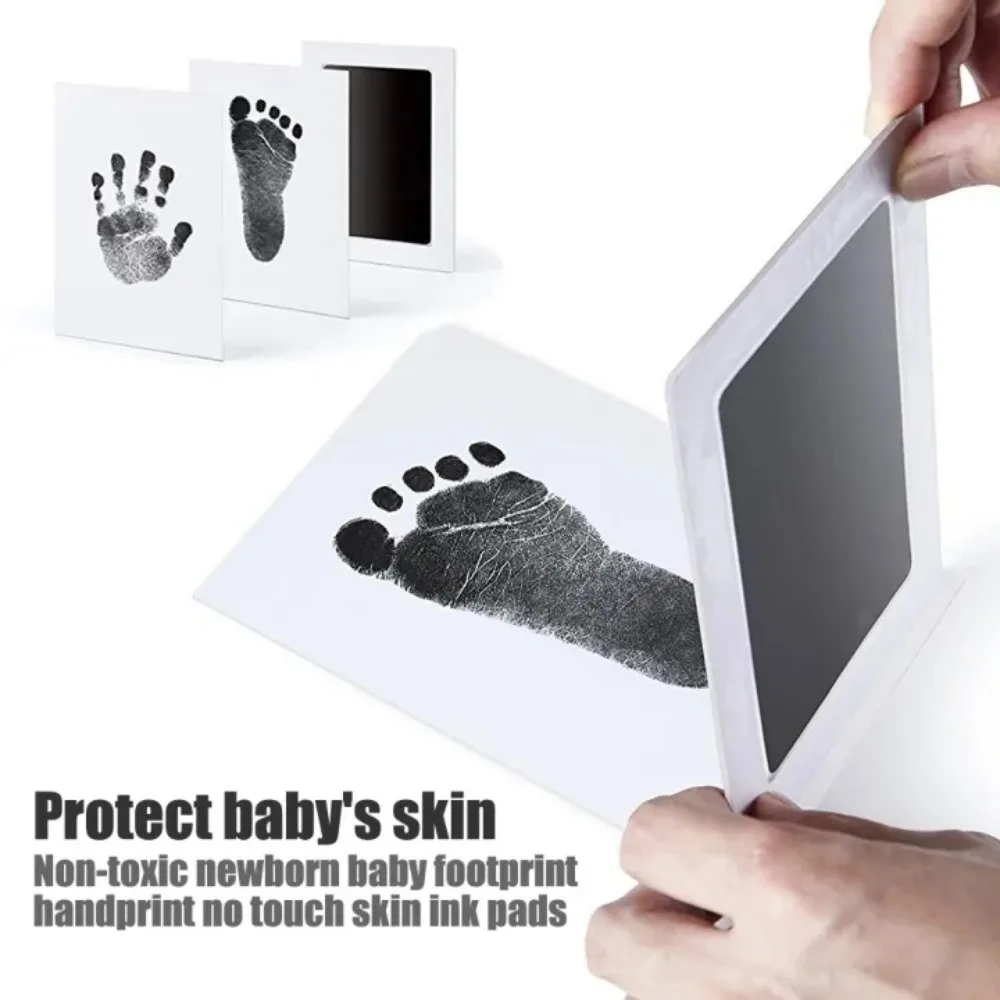 مجموعة وسادة ختم بصمة غير سامة ، حبر لتذكارات استحمام المولود الجديد ، خالية من الفوضى ، سهلة الاستخدام ، حيوانات أليفة ، كلب ، قطة