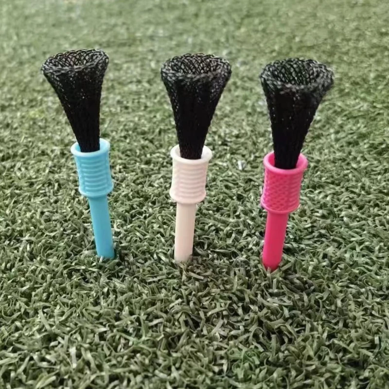 

Портативные пластиковые гольф-ти с сетчатой основой, устойчивые, прочные, цветные, высококачественные, профессиональные аксессуары для гольфа