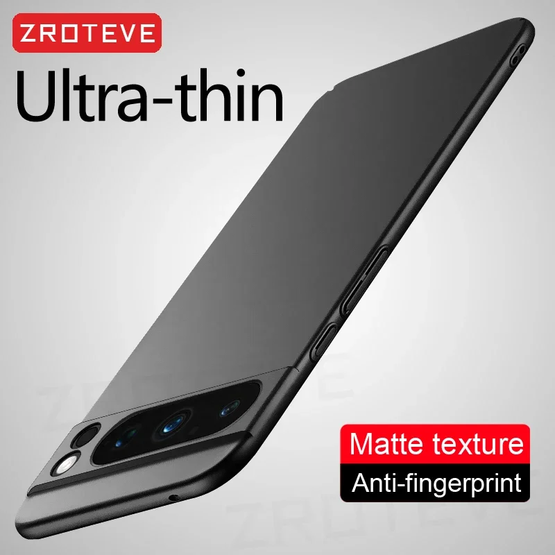 Para pixel8 pro caso zroteve ultra fino fosco duro pc capa para google pixel 8 9 10 pro xl 8a 9a 10a pixel9 pixel10 casos de telefone