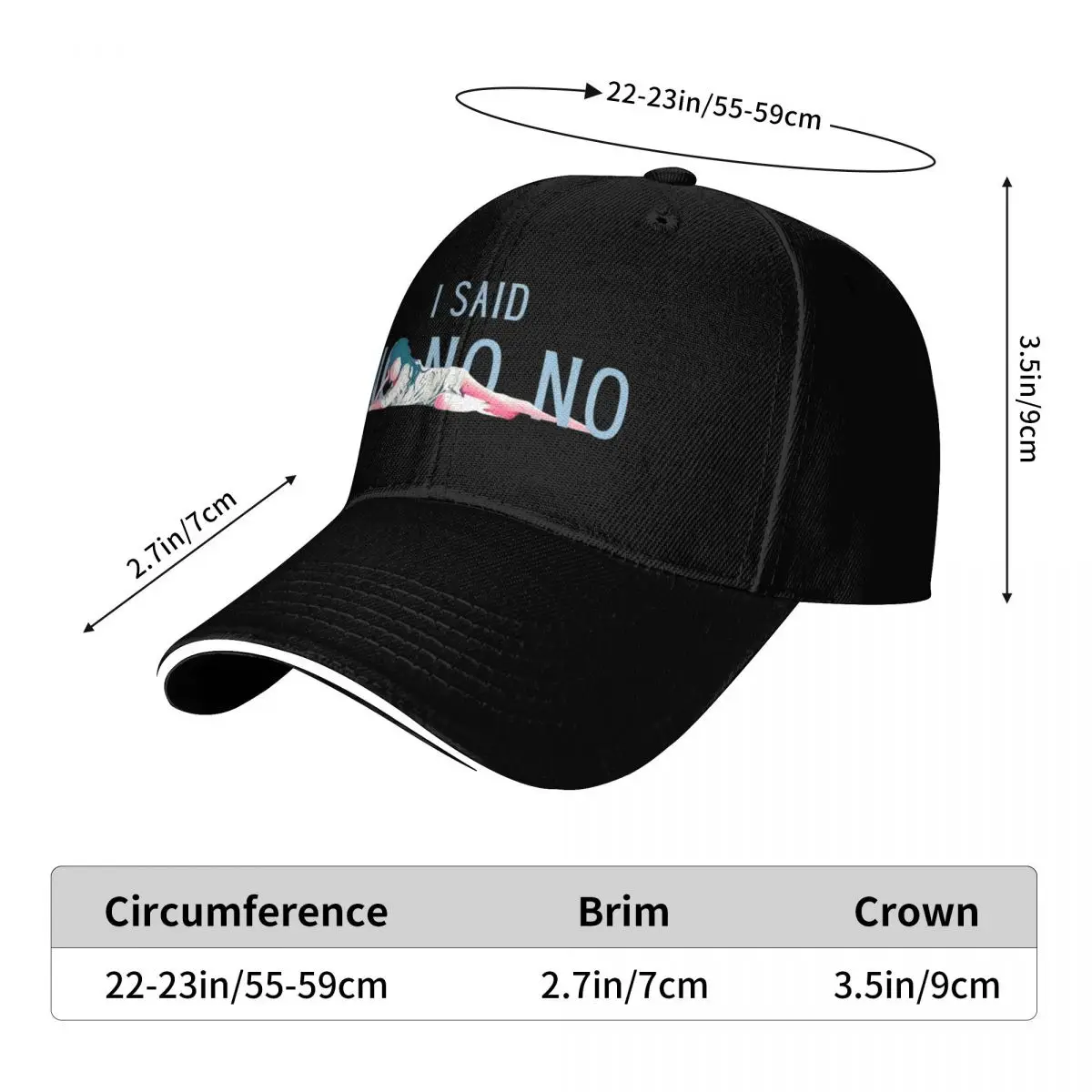 Amy said no no no Baseball Cap Visor Hat Man For The Sun Gentleman Hat Dropshipping Women Beach Fashion Men's