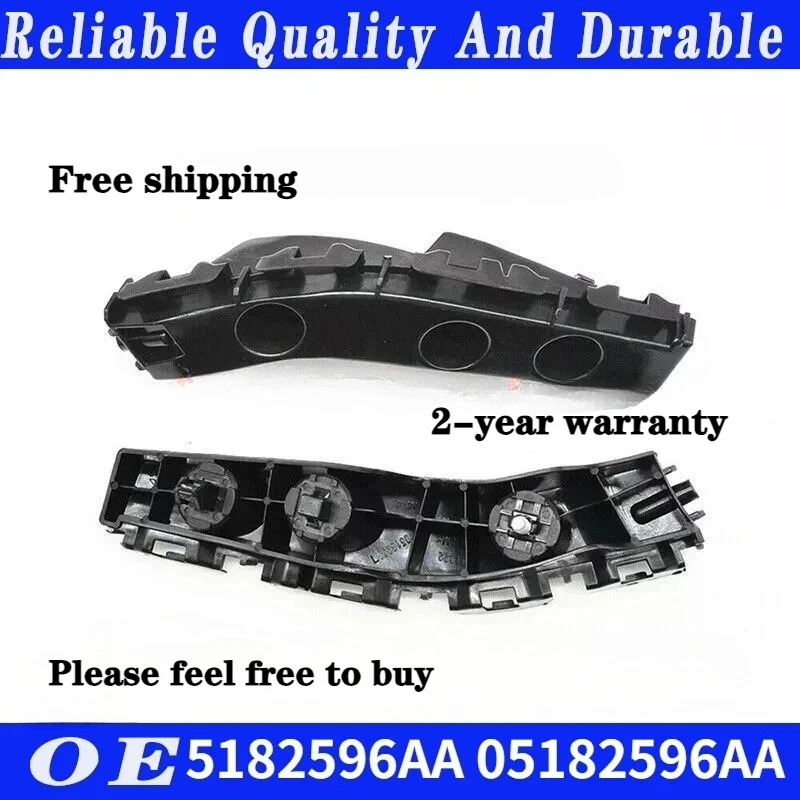 

1Pair Front Bumper Bracket Retainer Plastic Holder Mount For Jeep Compass 11-17 05182596AA 05182597AA 5182596AA 05182596AA