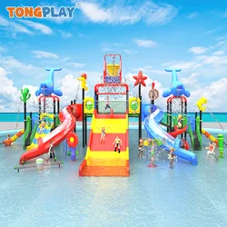 Wholesale Water Parks Plastic Slide Children Water Games Playground Pool Slide for Kids and Adults