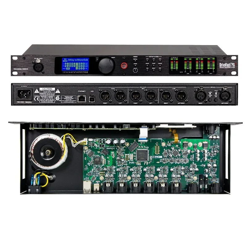 Procesador de Audio Digital Profesional DBX DriveRack PA2, Equipo de Sonido, Sistema de Sonido