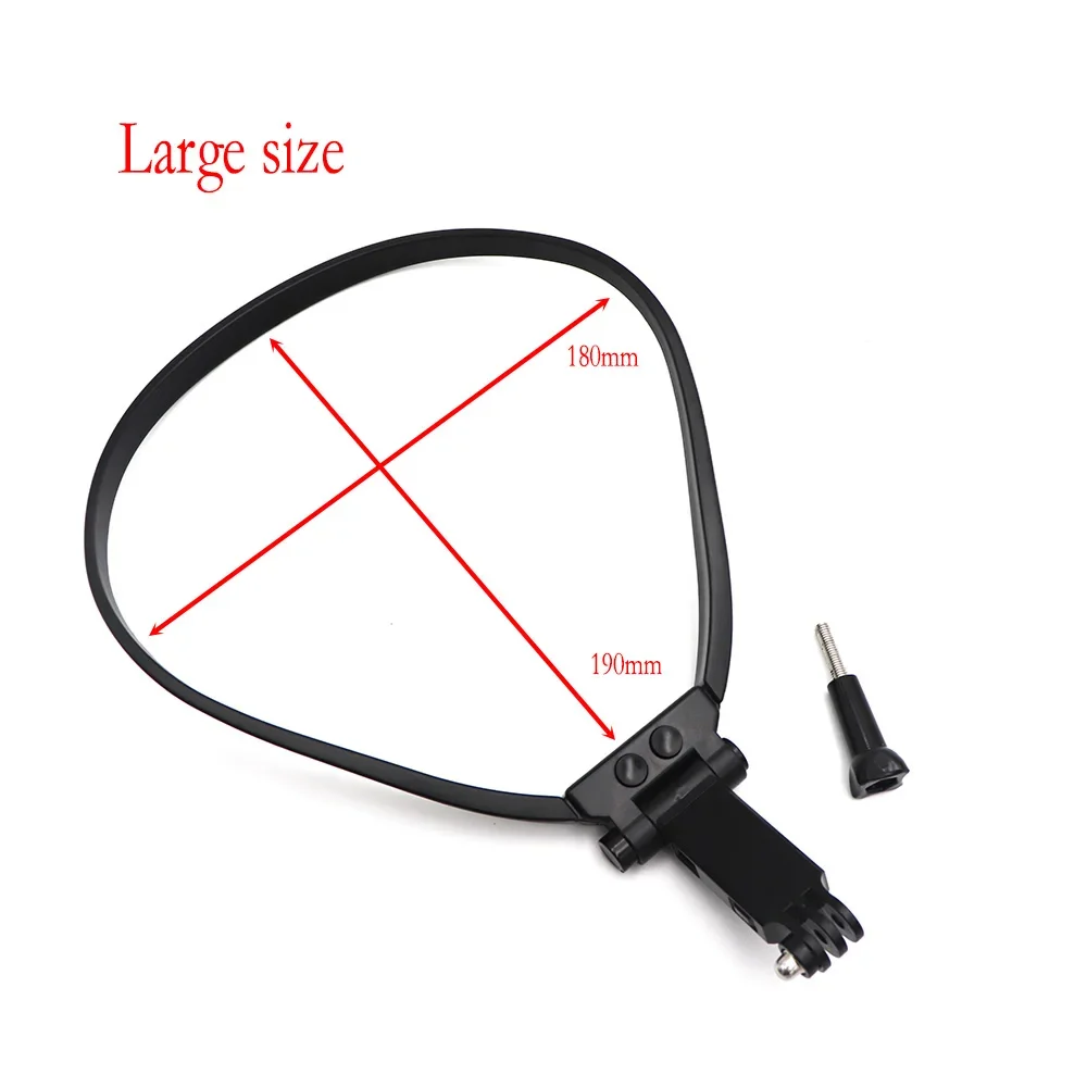 Hands Free Wearable Neck Holder For GoPro Hero 12 11 10 9 8 7 6 5 4 DJI Osmo Action 4 3 Camera Accessories