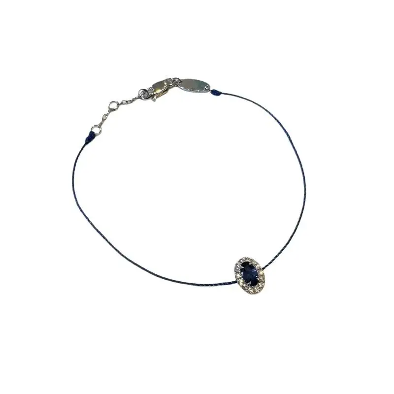 Edelstein- und kleine Seilarmbänder für Damen, mehrfarbige Auswahl, einfache, feine Webarmbänder, Schmuckzubehör – Detail 7