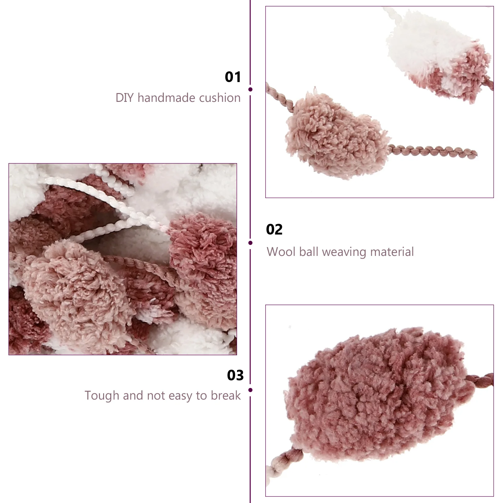 

1 Roll Soft Premium Polyester Wool Yarn For Hand Knitting Crochet Scarf Diy Crafts Projects Thick Durable Colorful Handmade Gift