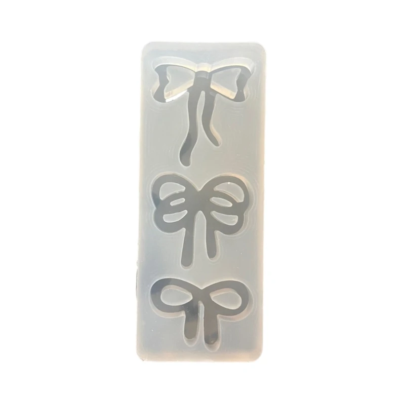 Silicone Earring Pendant Molds Keyring Mold Bowknot Silicone Jewelry Mold Hand Making Supplies Silicone Material R3MC