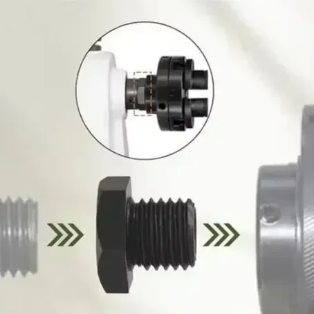 Wood Lathe Chuck Adapter 40mm External Thread To 25.4mm Internal Thread Metal Spindle Reducer Sleeve For Woodworking Tools
