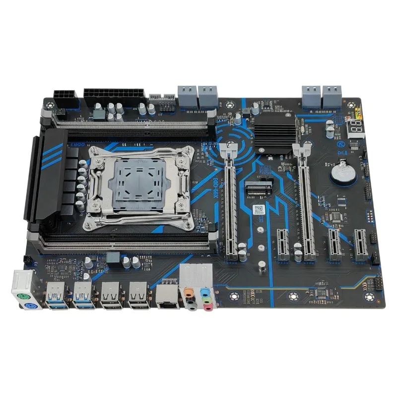 TopElec X99-qd3 Desktop Computer Main Board Original C612x99 Chip 2011-3 Pin Ddr3 Four-slot New Large Board