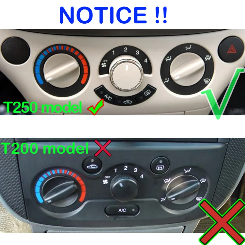 Car AC Heater Climate Control Knob Panel Switch Knobs Buttons For Chevrolet Chevy T250 Aveo Aveo5 Lova 250 Daewoo Gentra