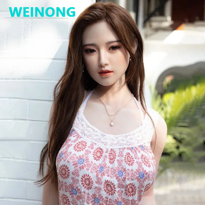 

WEINONG 160cm Huge Breast Asian Sex Doll Silica Gel Realistic Vagina Pussy Big Ass Oral Love Dolls For Man Lifelike Adult Sexual