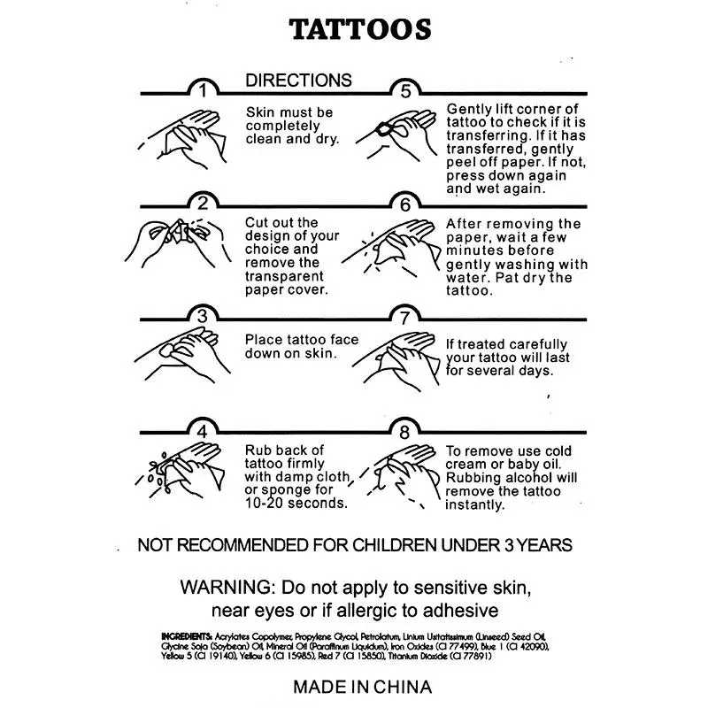 2pcs Tribal Totems Black Drgon Fire Fake Tattoos Waterproof Water Transfer Temporary Stickersr Art Temporary Tattoo