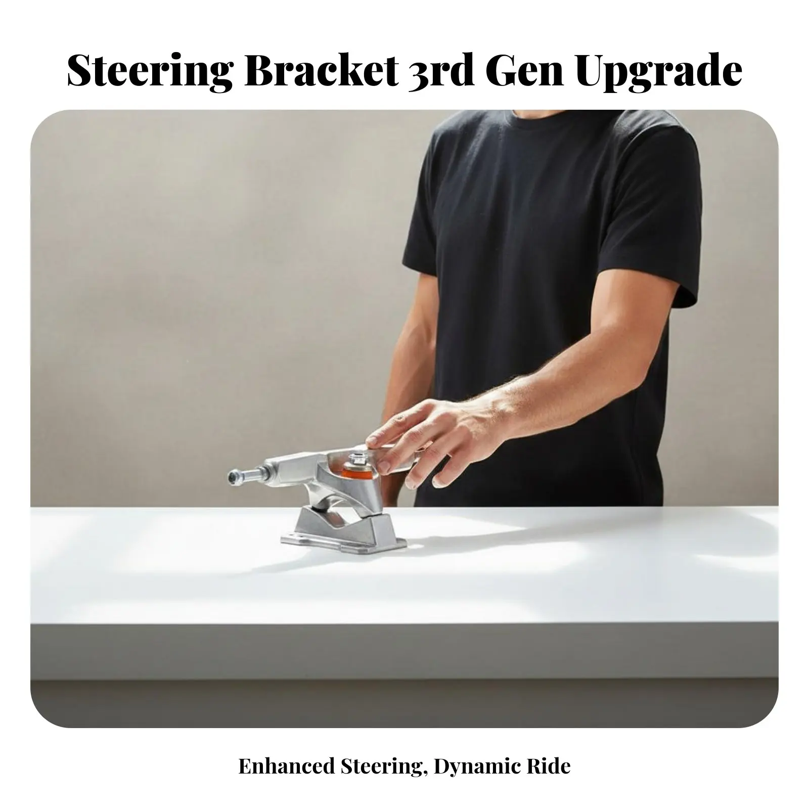 

2 Pieces CX4 Carveboard Steering Mechanism Fluid Pumping 6.25 Inch Carving Steering Mechanism Carveboard Transformation Set