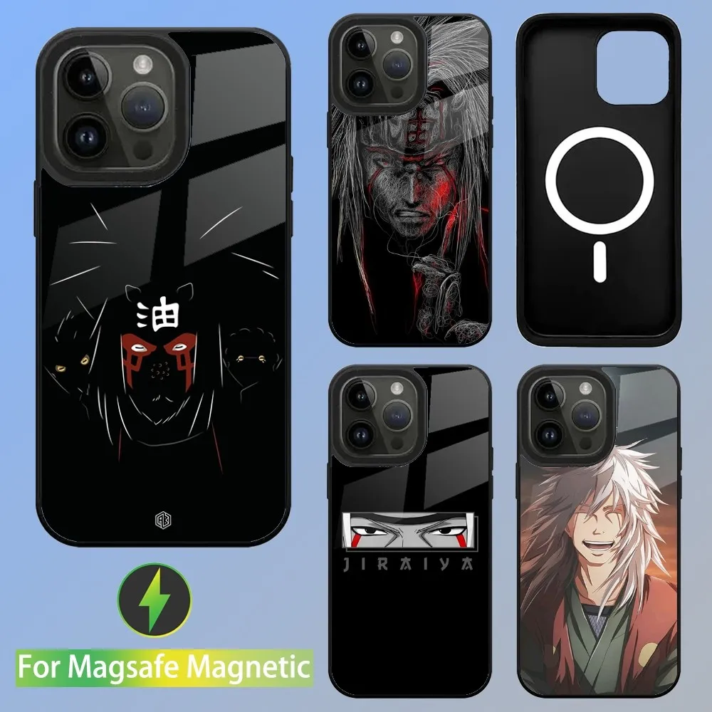 

Anime J-Jiraiya Phone Case For iPhone 16,15,14,13,12,11,Plus,Pro,Max Mini Magsafe Magnetic Wireless Charging