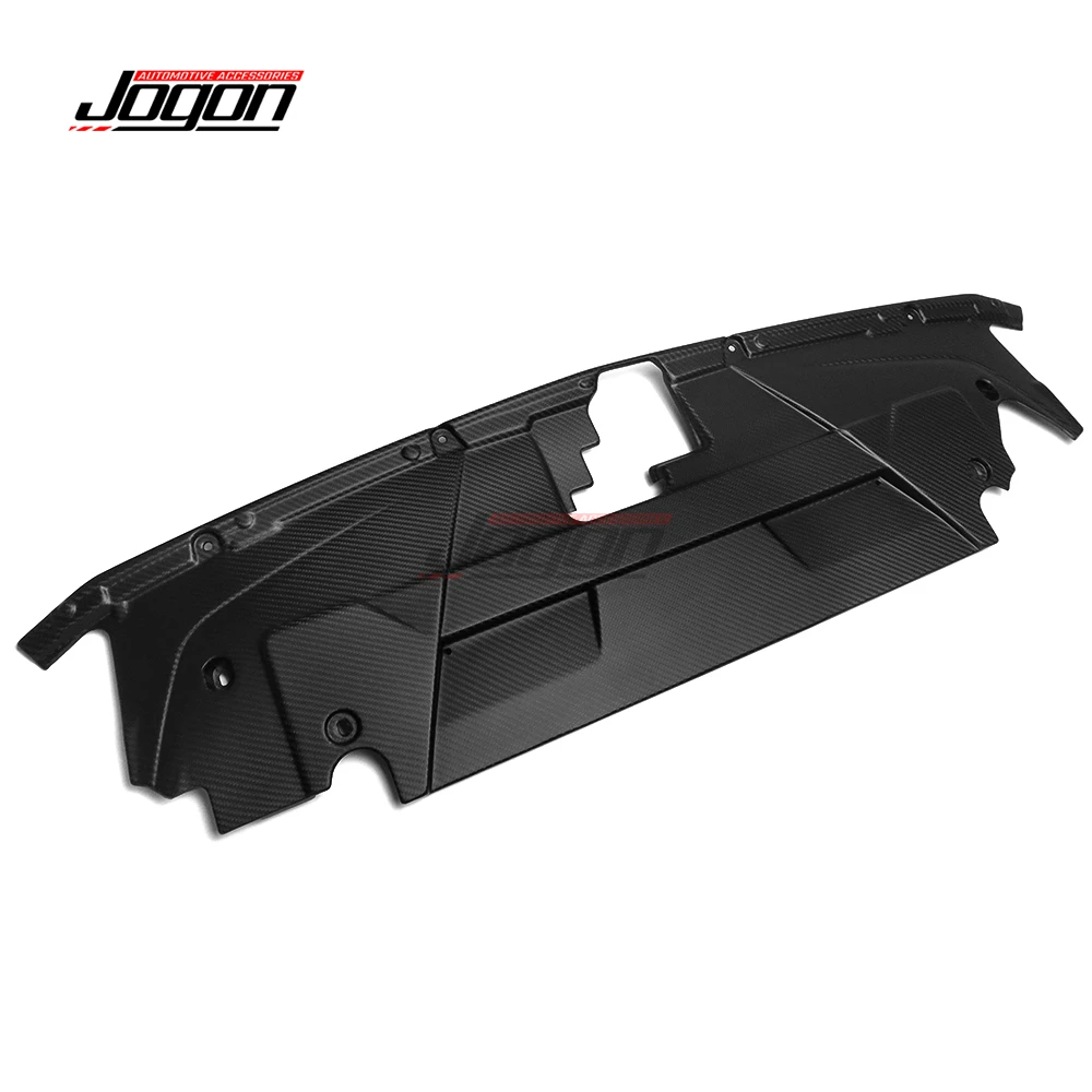 Matte Carbon Car Engine Compartment Panel Body Kit Engine Bonnet Cover Trim For Ford Mustang Dark Horse EcoBoost GT S650 2024+