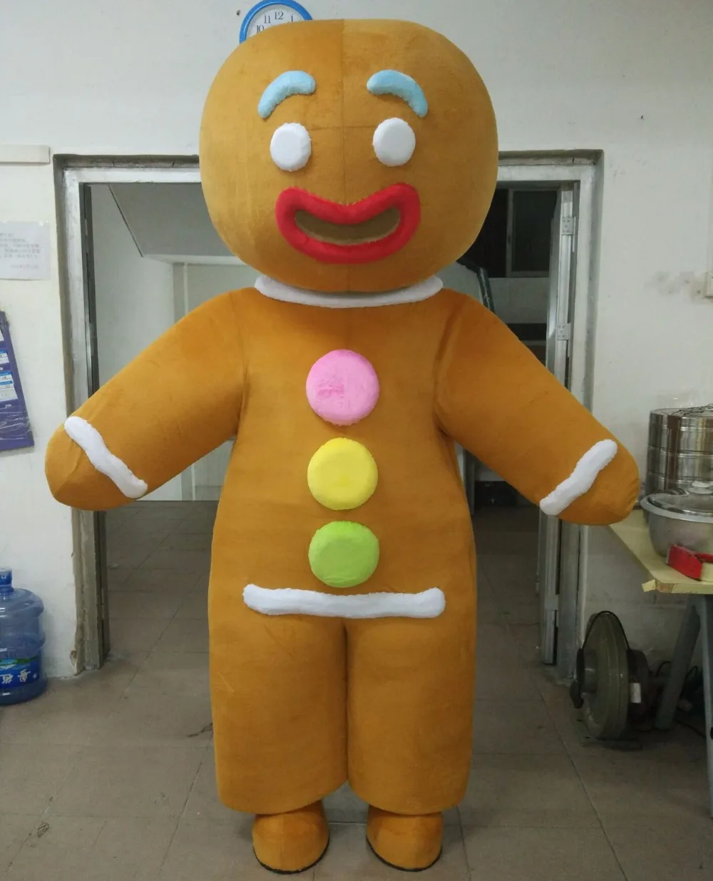 Weihnachten Neue Erwachsene Best Sale Schöne Lebkuchen Tier Cartoon Maskottchen Kostüm Weihnachten Kostüm Halloween Maskottchen Kostüm