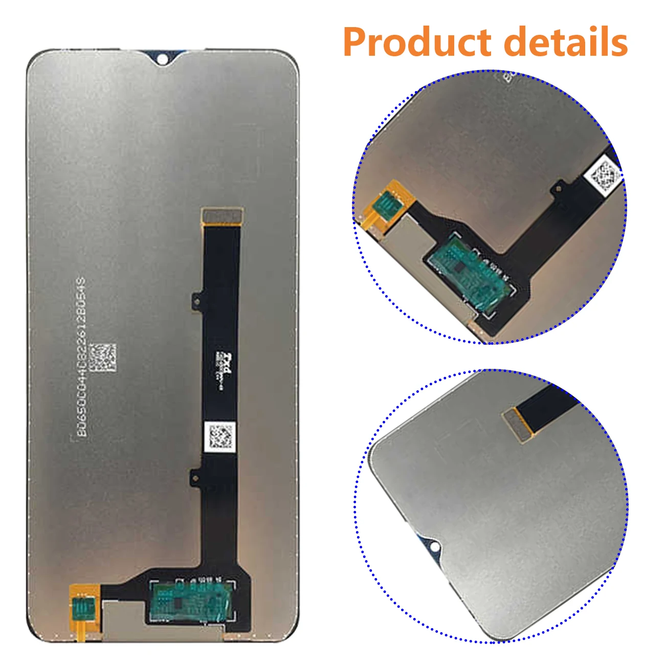 Pantalla For ZTE Blade A53 Pro Touch Panel Screen Repair Mobil Phone Parts Digitizer Assembly Replacement LCD Display