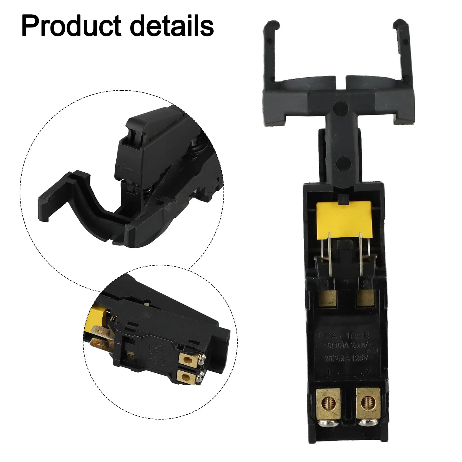 Tough and Reliable Replacement Trigger Switch Suitable for Grinders of Different Models like For DW474 and More 94982507