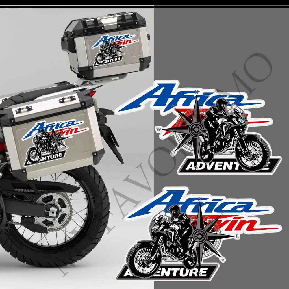 

For Honda Africa Twin CRF1100L CRF 1100 AfricaTwin Aluminium Box Adventure Kit Trunk Cases Panniers Luggage Tank Pad Stickers