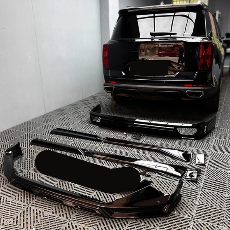 

Car Front Lip Rear Lip with Lamp Side Skirts for Trumpchi GS8 2022-2025 Modified Black White Body Kit
