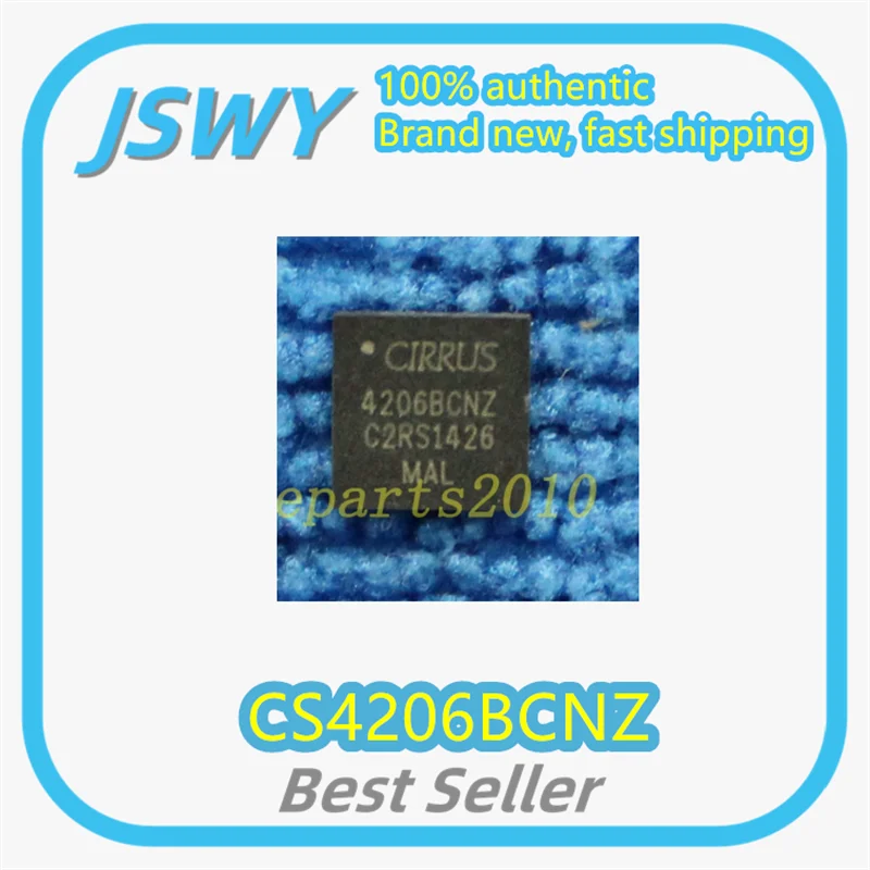 (5/50 Pcs) CS4206BCNZ QFN-48 Integrated Circuit (IC) - Genuine Product Large Inventory in Stock