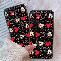 Z57 Mickey Minnie Soft Case for Xiaomi Redmi 7A 8 8A 9 9A 9C NFC 10A 9T 10X Note 8T 10 Pro Max 11 11S