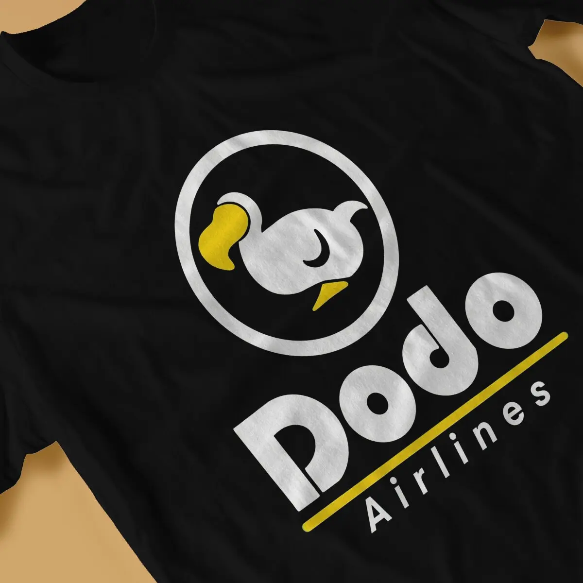 Animals Crossing Dodo Airlines T Shirt Harajuku Homme Men\'s Tshirt Polyester Men Tops