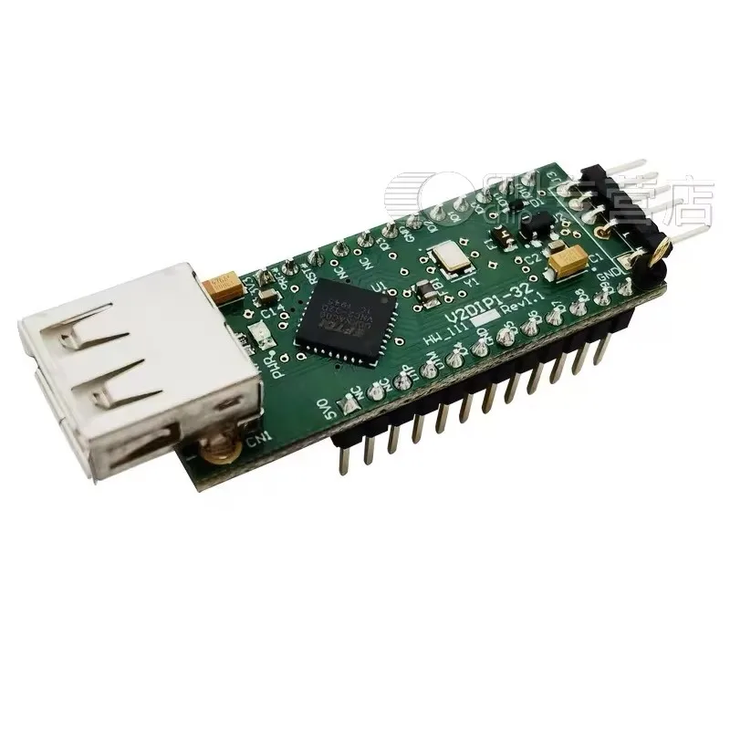 FTDI official genuine V2DIP2-32 VNC2 development module debugging and programming two USB connectors