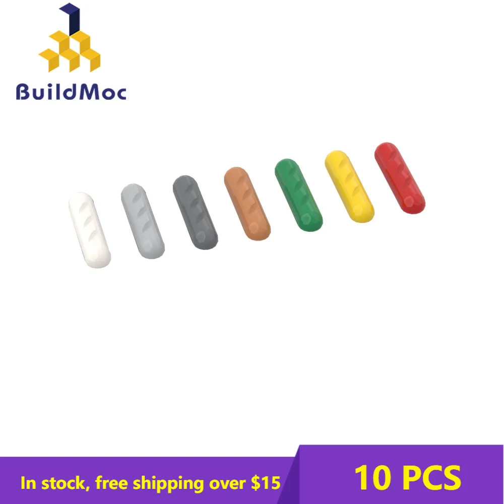 

10PCS MOC Bricks 4342 Bread For Building Blocks Parts DIY Construction Classic Brand gift Toys For children