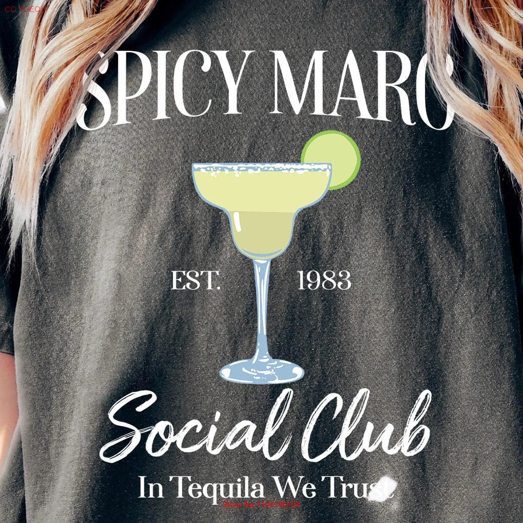 spicy marg comfort colors shirt margarita tee bartender cocktail tequila lover gifts drinking party girls