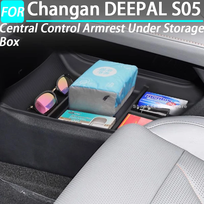 

Автомобильный центральный подлокотник под ящик для хранения для Changan Deepal S05, аксессуары для интерьера 2024 2025