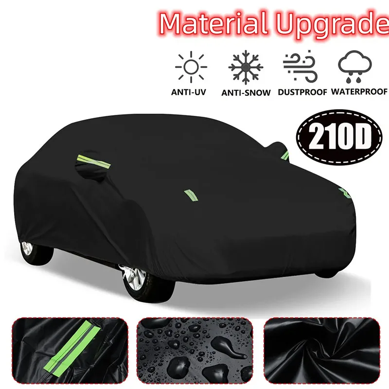 For Peugeot 5008 car Cover Dustproof Outdoor Indoor UV Snow Resistant Sun rain Protection  waterproof hail cover for car