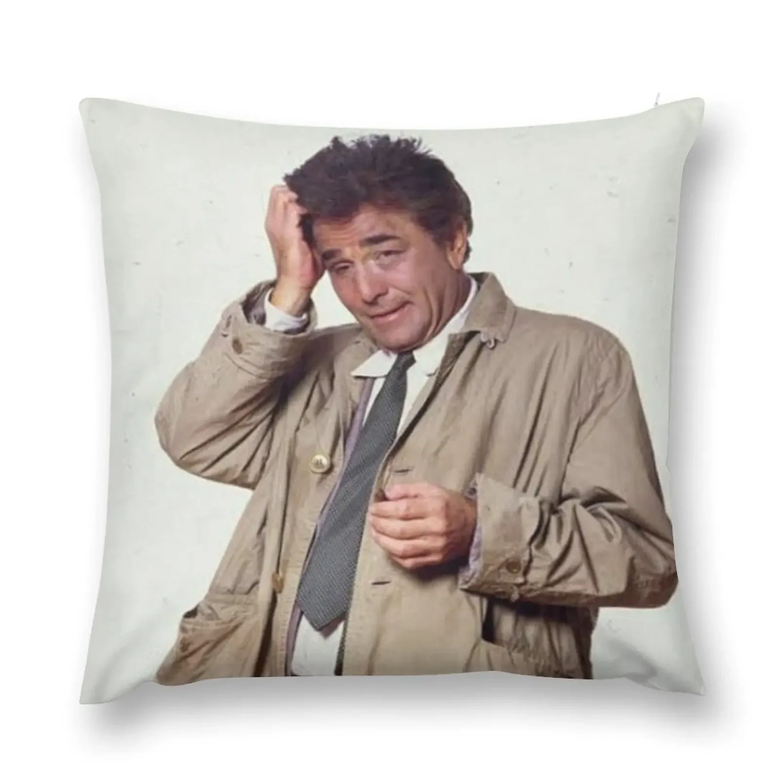 

Lieutenant Columbo Throw Pillow Decorative pillow case Christmas Pillows pillow