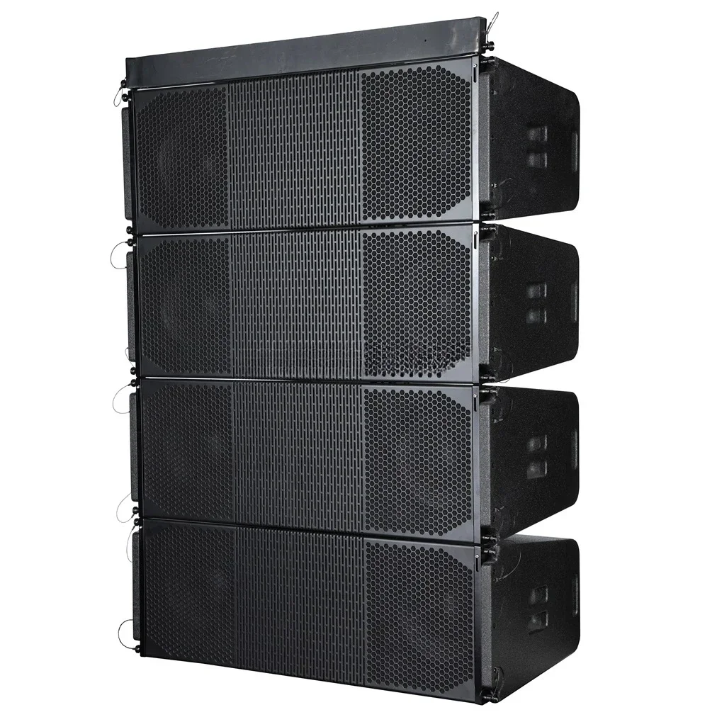 Pro Audio 3-Way Line Array Speaker Double 12-Inch Loudspeakers  LA3212-V2 For Indoor And Outdoor Use Professional Sound System