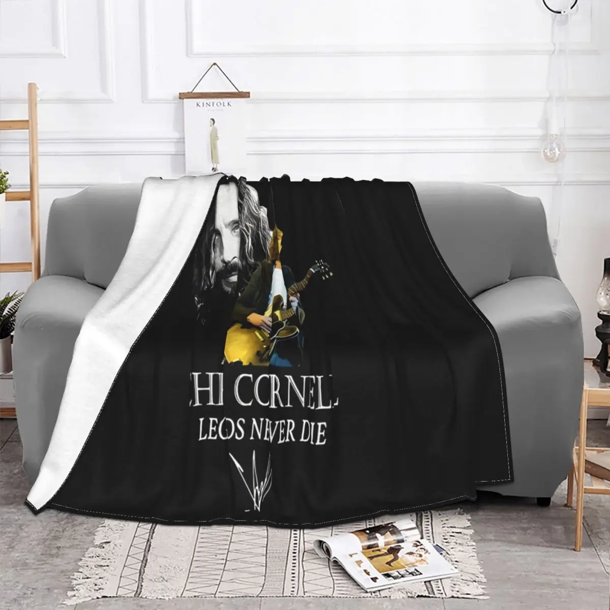 Chris Cornell Legends Never Die Signed Gift Fan Music Funny Size S 5Xl Tops Throw Blanket