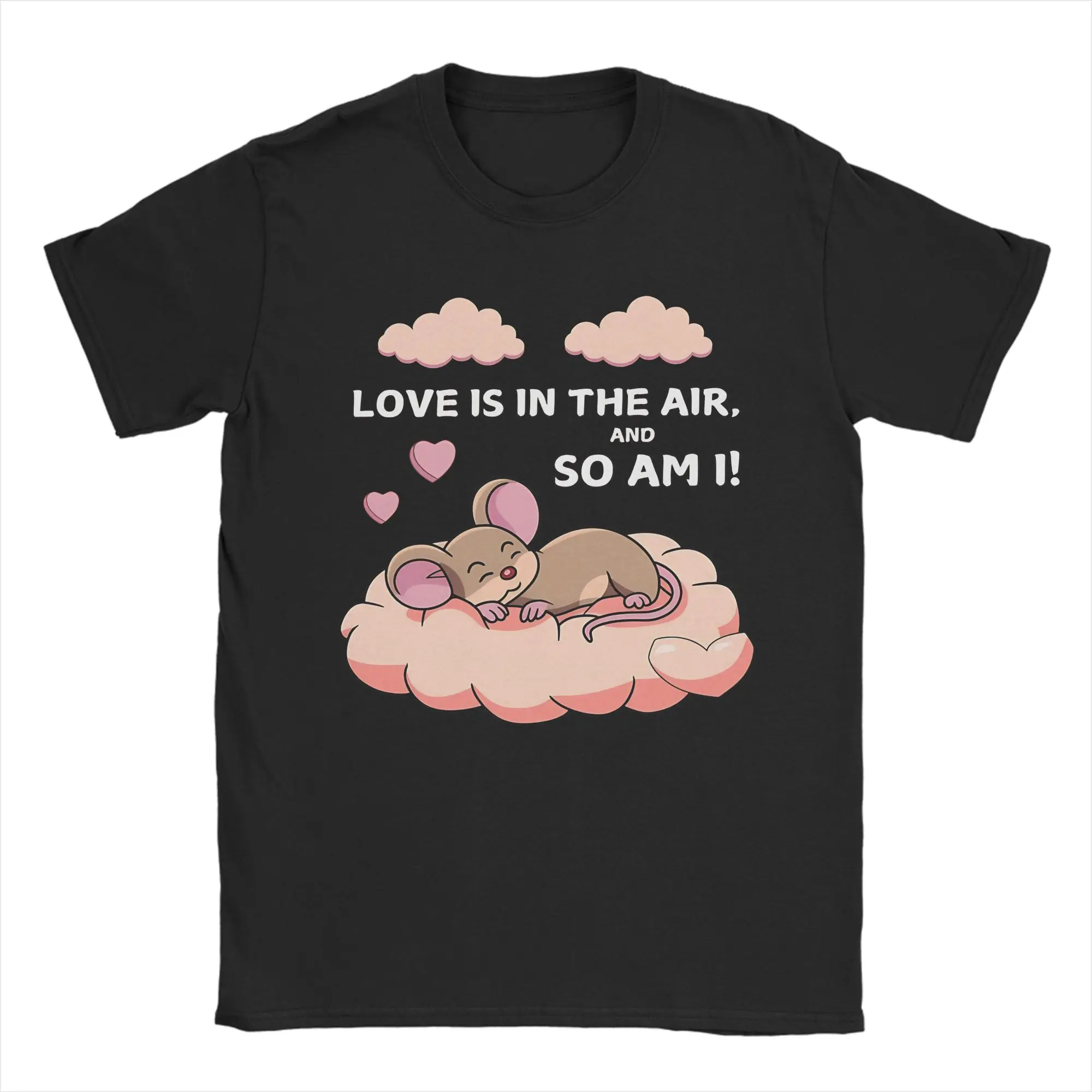 Diddl's Cloud Nine T-shirt in cotone per uomo Estate Streetwear T-shirt O-Collo Moda Tees Abbigliamento Dropshipping oversize