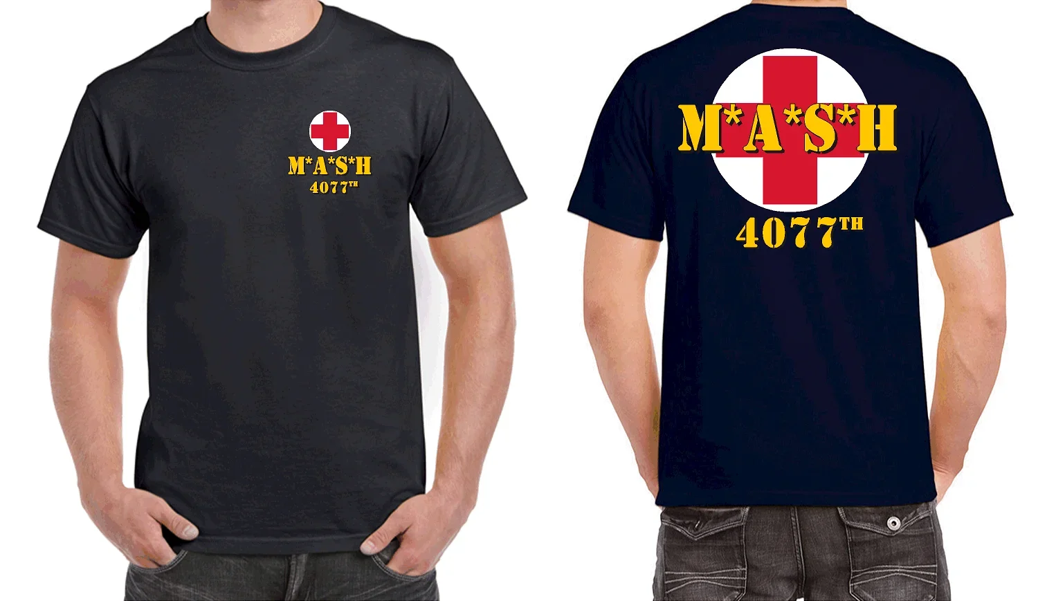 The 4077th Mobile Army Surgical Hospital MASH Medical TV Series T Shirt 100% Cotton Short Sleeve Casual T-shirt Streetwear