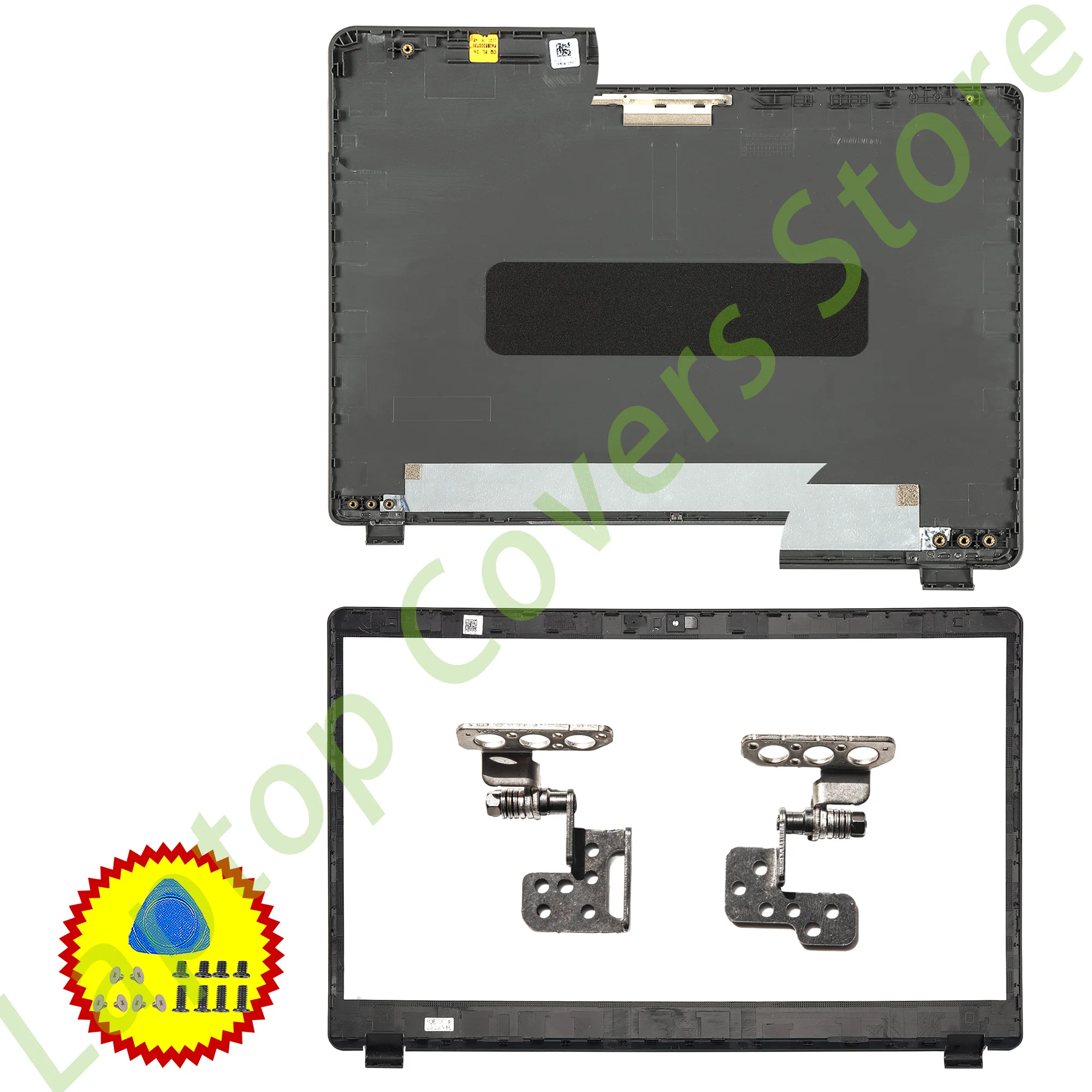 

Back Cover/Bezel/hinge For Aspire 3 A315-54 A315-42 54K A315-56 N19C1 EX215-51/52 Top Case Bezel Hinges Parts Replace Black/Gray