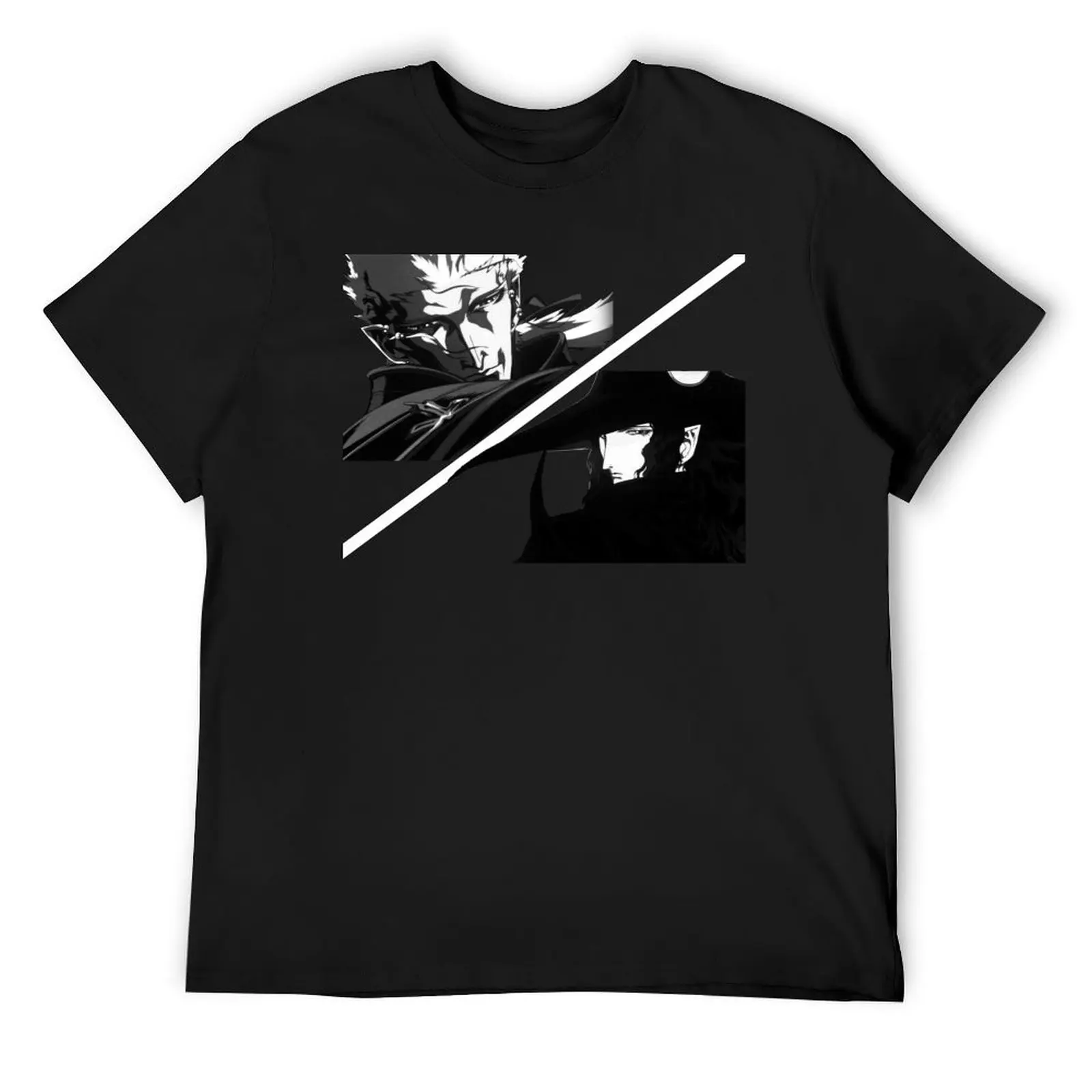 

Retro Vampire Hunter D Fan Shirt T-Shirt korean fashion Short sleeve tee funny meme t-shirts summer clothes cotton t shirt men