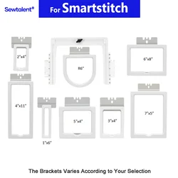 Smartstitch S1001 S1201 S1501 2head 4 head Embroidery Machine with 8in1 Mighty Hoop magnetic magna fast Frame Kit magnetic Hoops